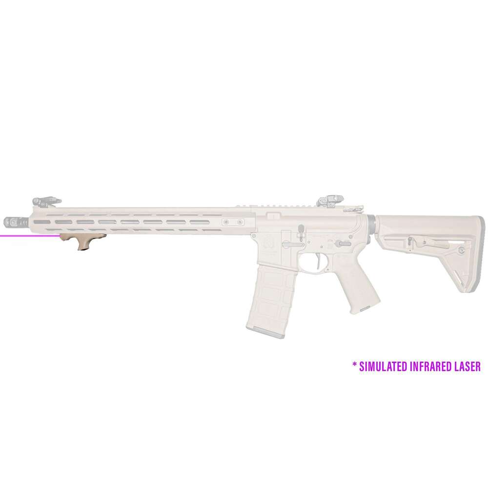 Sights Lasers Viridian Green Laser Ready Series Viridian HS1 FDE with Infrared Laser M-Lok Mounting